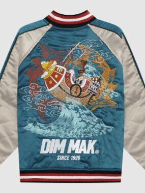 One Piece x Dim Mak Reversible Embroidered Souvenir Jacket